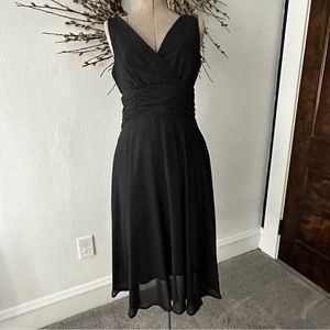 Black Dress V Line